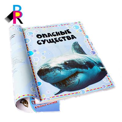 China 2020 Promotion Customized Different Services Sharks Story Book Printing Perfect Design Language Binding Printing for sale