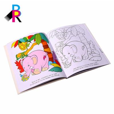 China Offset Print Composition Minute Custom Printed Tops Coloring Books For Kids for sale