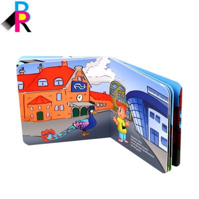 China Eco - Friendly Customized Kids Toy Books Case Limit Book Printing for sale