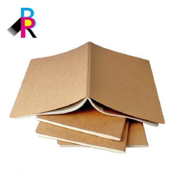 China paper & Cardboard OEM CMYK Dyeing Simple Design Printing School Notebook for sale