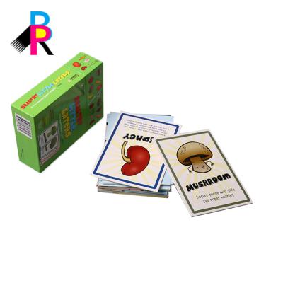 China Eco-friendly Wholesale OEM Full Color Printed Design Company Logo Playing Cards for sale