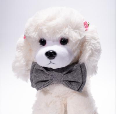 China Viable Classic Stripe and Simple Accessories Bowtie Floral Pet Bowties Dog Collar for sale