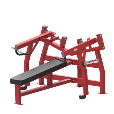 China Eco-Friendly Gym Life Equipment Flat-Loaded Side Horizontal Hammer Strength Machine Bench Press Machine for sale