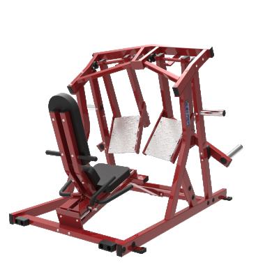 China Eco-friendly Gym Equipment Weight Plate Loaded Hammer Strength Machine ISO-Side Leg Press Machine for sale