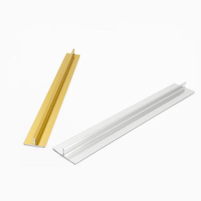 China Aluminum Alloy Aluminum T Shaped Edge Tile Trim Profiles for sale