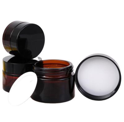 China Cosmetic 2oz 60ml 4oz 120ml Clear Straight Sided Glass Jars With Gold Silver Metal Plastisol Lined Caps for sale