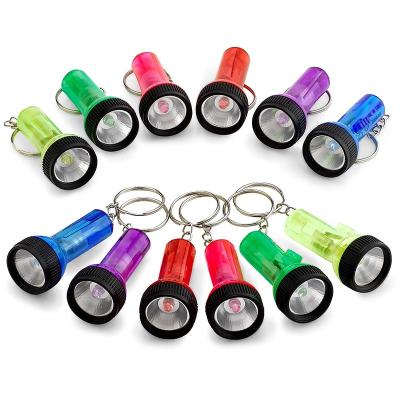 China Camping Mini Flashlights Keychain Colorful Pocket Flashlights Key Chain For Kids Camping Daily Gifts for sale