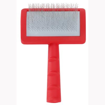 China Viable Professional Hair Grooming Professional Pet Grooming Brush Tool Pet Dogs and Cats Moulder Polisher Cleaning Plastic Brush for sale