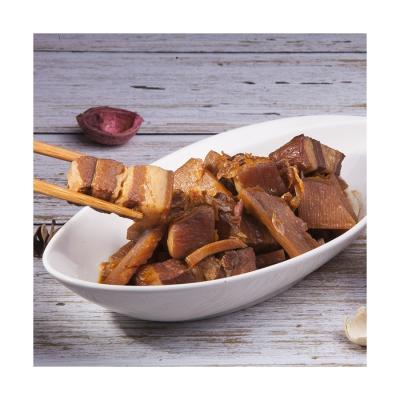 China Taiwanese Classic Dishes FROZEN Delicious Stewed Three-Layered Pork Belly Braised Pork with Bamboo Shoots for sale