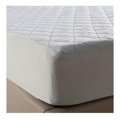 China Custom Waterproof Quilted Cotton Filling 100% Premium Hypoallergenic Waterproof Comforter Mattress Protector For Bed for sale