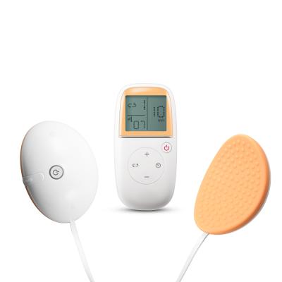 China Low Noise Hot Compress Wireless Control Electric Breast Care Massager 37*83*11mm for sale