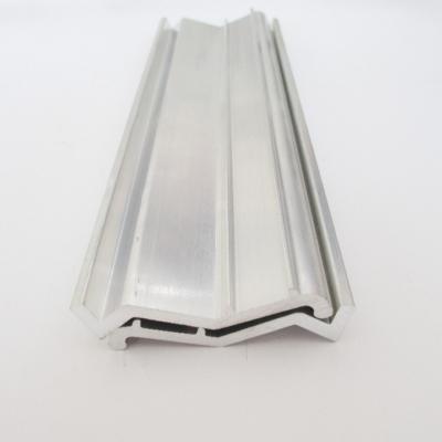 China Decorations Sliver Anodized Aluminum Extrusion Profiles Aluminum Solar Frame for sale