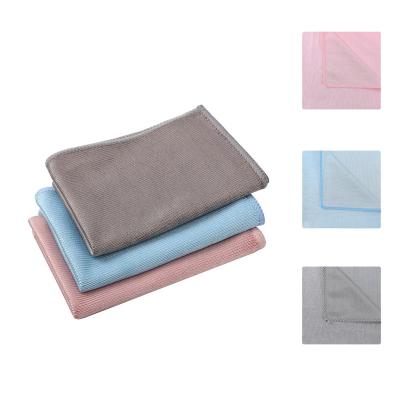 China Viable Microfiber Glass Cleaning Cloths Lint Free Towels Polishing Rags Car Windows Wipes For Net Free Windows Mirrors for sale