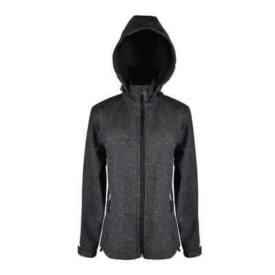 China 94% Polyester 6% Spandex Waterproof Windproof Zipper Woven Women Outdoor Sports Jackets for sale