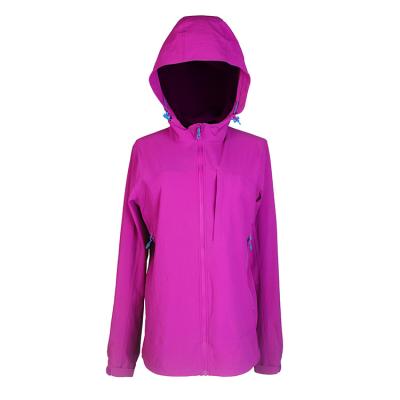 China Spandex Stretch Spandex Women Custom Made Nylon Outdoor Waterproof Garment Sports Outdoor Jackets for sale