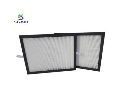 China 490mm F8 Flat Cell Panel Filter, Hepa Filter In AC Voor Farmaceutische Fabriek Te koop