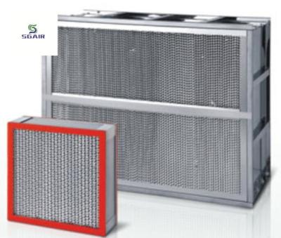 China High Efficiency High Temp HEPA Filter High Temp Resistant Support OEM for sale