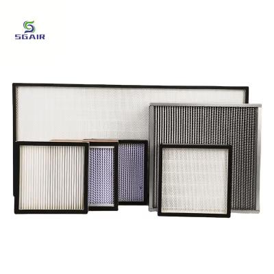 China Airconditioning G4 Hepa-filter V-type gecombineerd compact vouwbaar Te koop