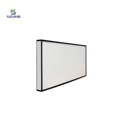 China Fiberglass High Temperature Air Filter With Stainless Steel Frame for sale