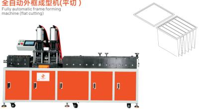 China Equipamento de produção de filtros de moldura totalmente automático Máquina de corte plano à venda