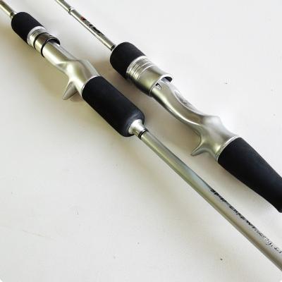 China Carbon Fiber Power Strong Thin White Color Fuji Silver Guides And Reel Seat Slow Casting Fishing Rod for sale