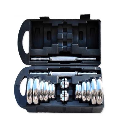 China Eco-friendly 3Kg 4Kg 5 10 15 Kg Full 20Kg 25Lb Gym Weight Lifting Dumbbell Rubber Dumbells Set With Bar for sale