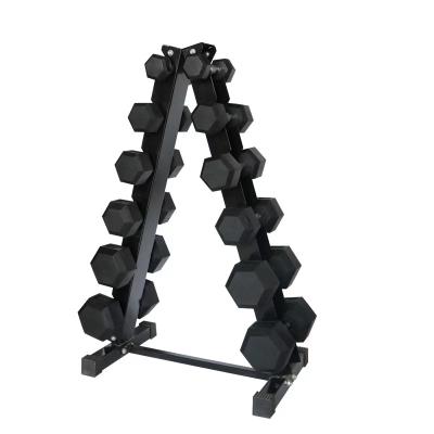 China Eco-Friendly 5 Pounds 10Kg 15Kg 20Kg 25Kg Pair Pounds Rubber Hex Dumbells Full Set Steel Hex Dumbbells for sale