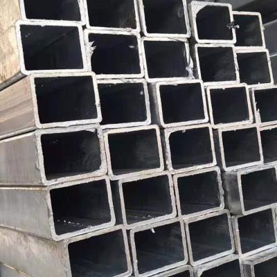 China ASTM A36 a210-c 1.0033 BS 1387 MS Industrial Hollow Steel Pipe GI Hot Dip Galvanized Welded Steel Square Pipes Rectangular Tube for sale