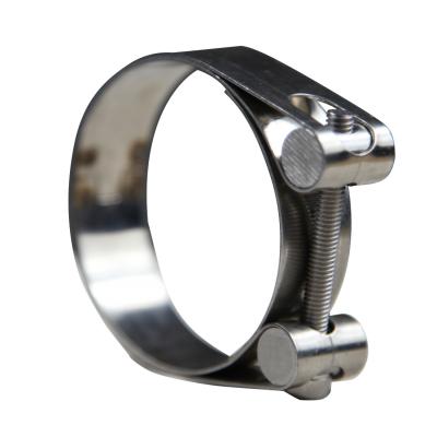 China Turbo Charging Hose Clamps Stainless Steel Hot Selling Standard Single Bolt Types For Intercooler for sale