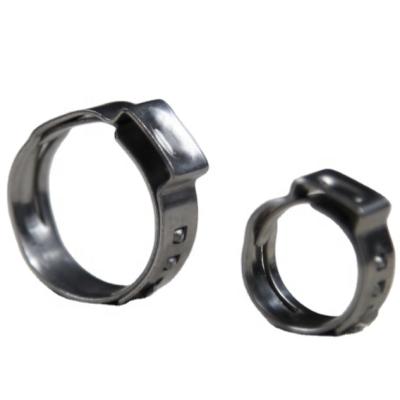 China Automobile industry ; General industry; Oil & Gas Industry Single Ear Pipe Clamp Crimp For Irrigation Poly Hose for sale