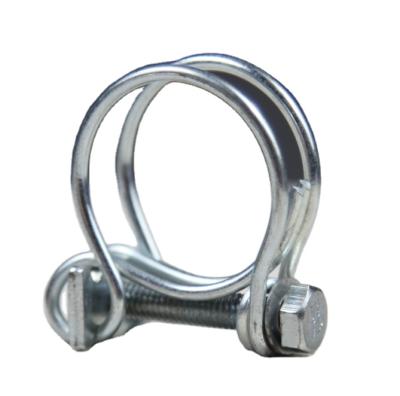 China General Industry Stainless Steel Wire Hose Clamps Double 1.5mm 2mm 2.5mm Wire For Hose for sale