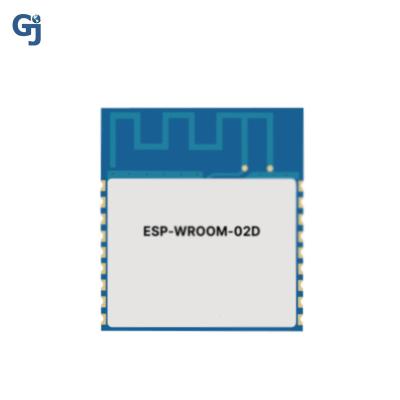 China Standard original integrates ESP8266 series 32-bit MCU electronic modules and 2.4 GHz Wifi ESP-WROOM-02D for sale