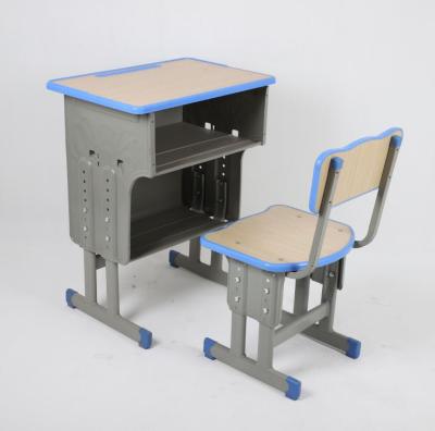 China China modern simple high school desk and chair for sale