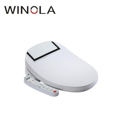 China Wholesale Electronic Smart Toilet Seat Lid Cover Wholesale Factory Price Bathroom Bidets Wc Automatic Toilet Seat Cover for sale