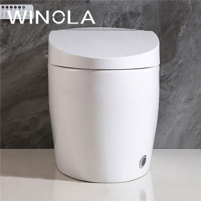 China New Style Automatic Operation Chinese Toilet Intelligent One Piece Toilet Low Price High Quality for sale