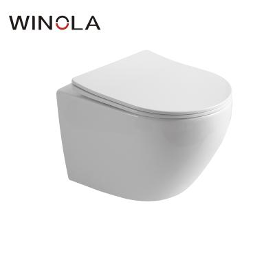 China Automatic Operation Mode Design Wholesale Price Attractive Sanitary Wall Hang Toilet Prices for sale