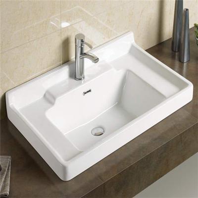 China Modern High Quality Bathroom Table Top Wash Sink Basin for sale