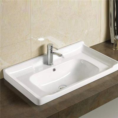 China Modern Cheap Design Bathroom Ceramic Vessel Sink Supply Italian Vanity Basin for sale