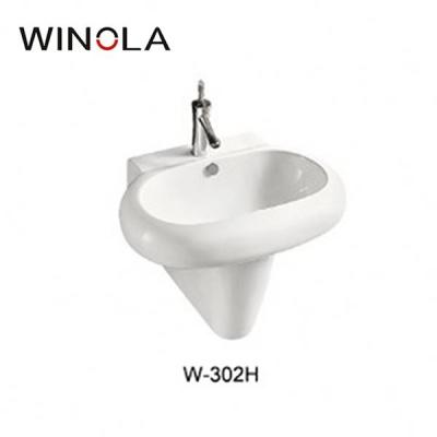 China Best Fashion Modern Welcome Direct Factory Price Desgin One Piece Wall Hung Basin Supply for sale