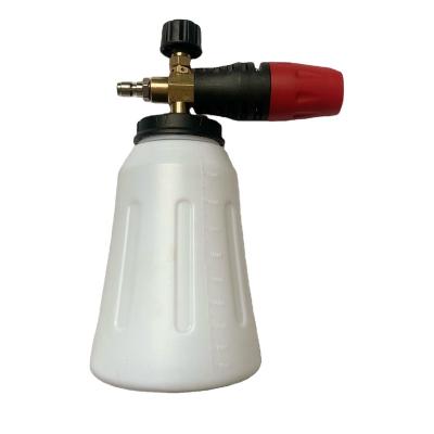 China Brass+plastic Material Plastic + Brass Foam Lance High Pressure Car Cleaning Tool 2 Buyers for sale