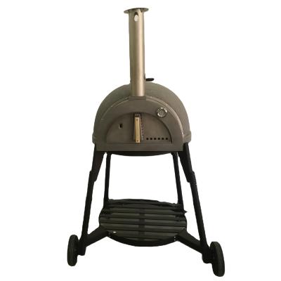 China UK Market Adjustable Outdoor Clay Brick Pizza Oven Single Height 600cm USA ODM Model OEM NL604R for sale