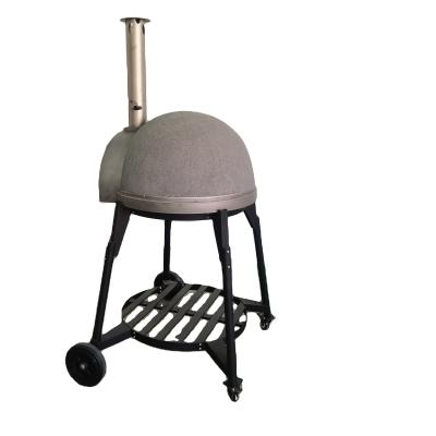 China Best Price Adjustable Outdoor Clay Brick Pizza Oven Single Layer Free Size For Wooden Height 600cm Model NL602R for sale