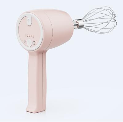 China Cordless Egg Mixer Mini Size REG-02 Pink Color Mixer for sale