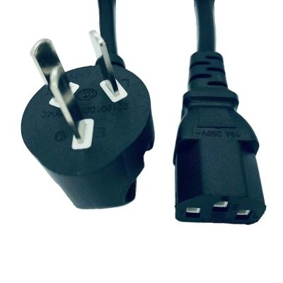 China Home Appliance Europe Power Plug Cable Extensions 90 Degree Power Cord for sale