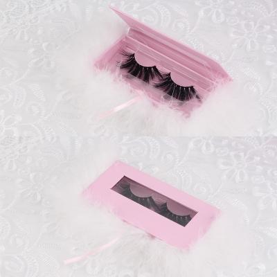 China Private Label Eyelash Packaging Box 3D Mink Lashes Wholesale Sellers 100% Natural Long Lashes Real Mink Lashes for sale