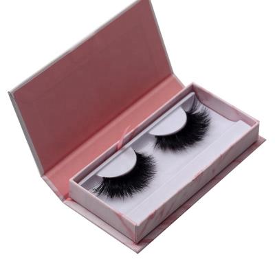 China OEM 100% Natural Soft Eyelash 3D Mink Fur False Eyelashes With Custom Box for sale