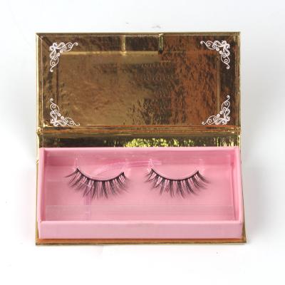 China Free Sample Long Private Label False Eyelashes 3D Natural False Mink Eyelashes Wholesale Custom Box Design For Lashes for sale