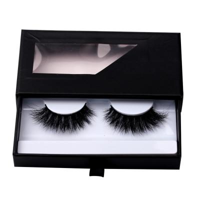 China Wholesale Natural Handmade 6D Long Lashes Private Label Faux Mink Eyelashes Package White Personalized Eyelash Box for sale