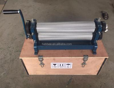 China 450 Mm Base Manual Beeswax Sheet Machine Manual Beeswax Embossing Machine for sale