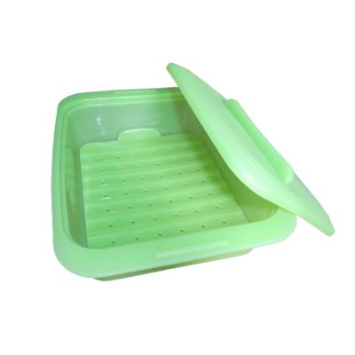 China Viable Professional Manufacturer Custom Silicone Organizer Storage Box for sale